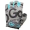 Gofit Women's Pro Trainer Gloves with Padded Go-Tac Palm (Teal/Small) GF-WGTC-S/TU - alternate 1